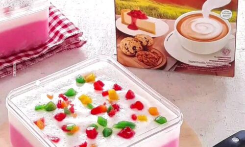 Puding Terapung Es Doger