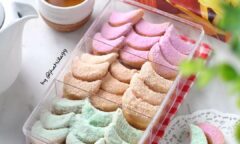 Resep Putri Salju Rainbow Cookies Dari jhamila99