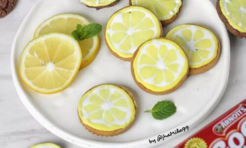 Royal Icing Cookies Lemon