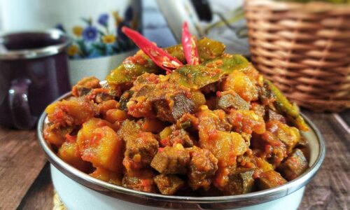 Sambal Goreng Hati Sapi - Masakan dari Kacang Kapri