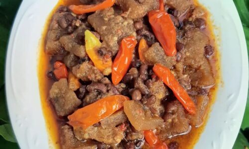 Sambel Goreng Krecek Kacang Tolo