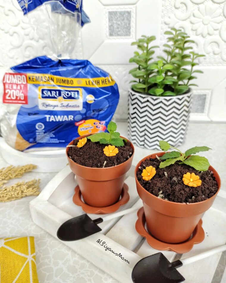 Resep Setup Roti Dalam Pot Tanaman Dari albiyansmom