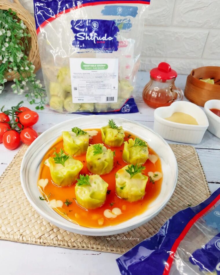 Resep Shifudo Dumpling With Sweet Sour & Cheese Sauce Dari rosita_kitchendiary