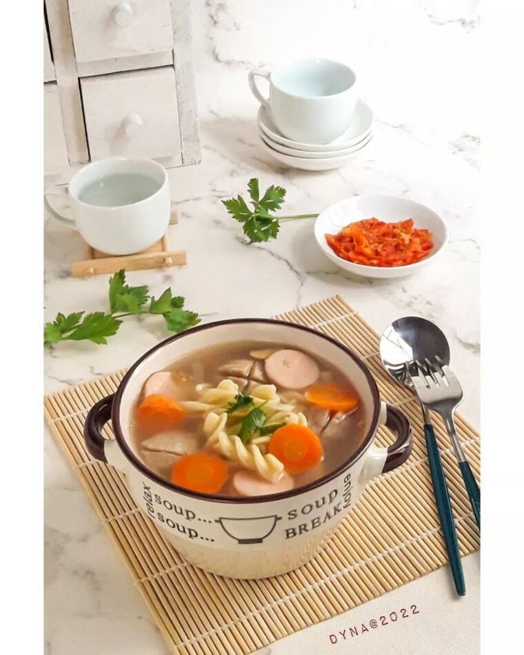 Resep Soup Fusili Dari dapur_dyna