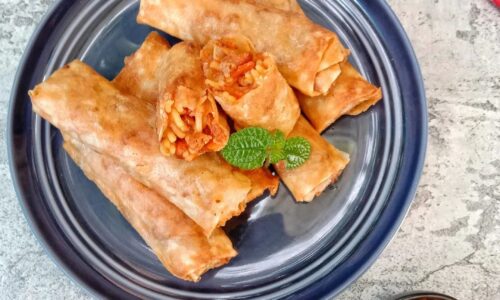 Spaghetti Bolognese Springroll