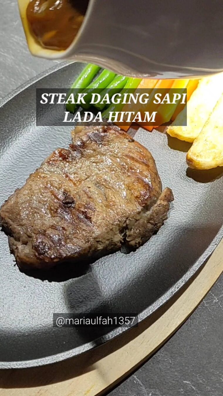 Resep Steak Daging Sapi Lada Hitam Dari mariaulfah1357
