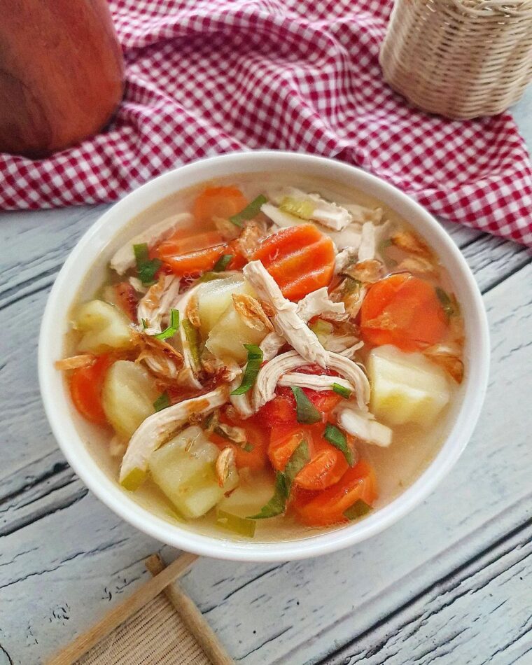 Resep Sup Ayam Suwir Dari yscooking