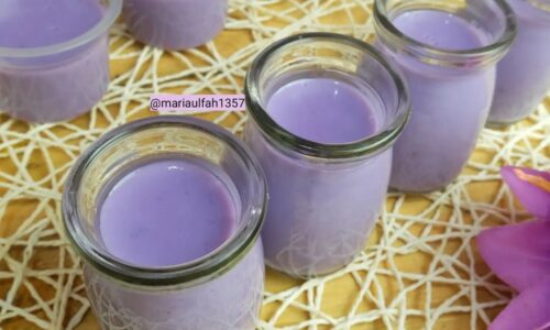 Taro Silky Pudding