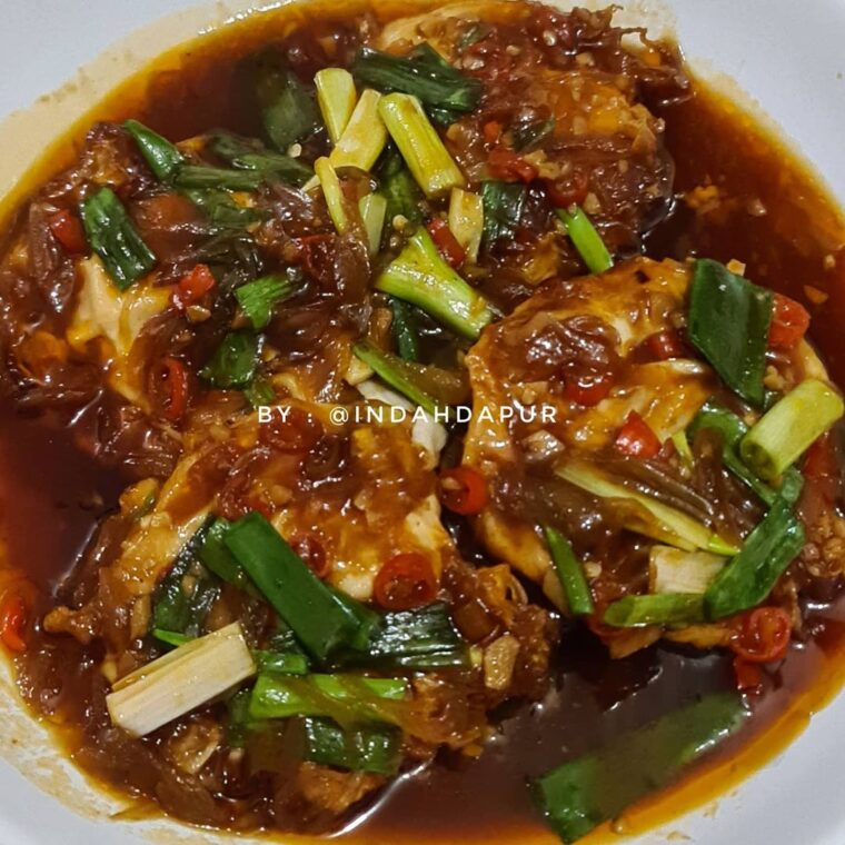 Resep Telur Ceplok Asam Manis Dari indahdapur