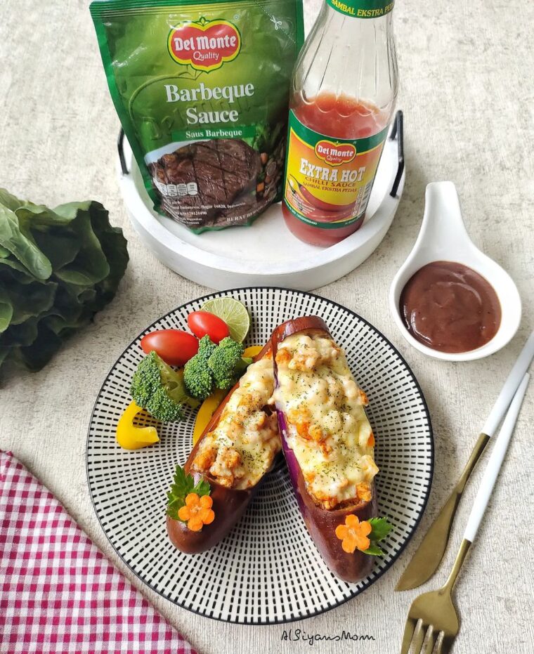 Resep Terong Isi Ayam Bbq Dari albiyansmom