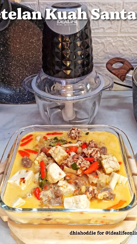 Resep Tetelan Kuah Santan Dari dhiahoddie