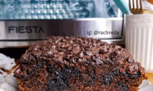 Triple Chocolate Banana Bread (Tanpa Telur)