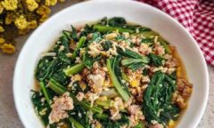 Resep Tumis Caisim Daging Cincang Dari yscooking