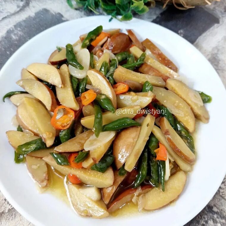 Resep Tumis Jengkol Cabai Hijau Dari dita_dwistyani