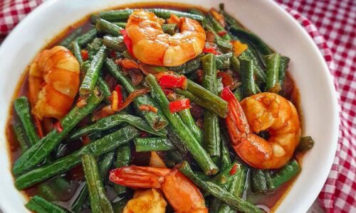 Tumis Kacang Panjang Udang Kecap