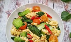 Resep Tumis Sawi Telur Dari albiyansmom