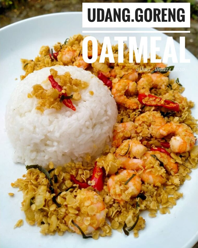 Resep Udang Goreng Oatmeal Dari ilma_ilma24