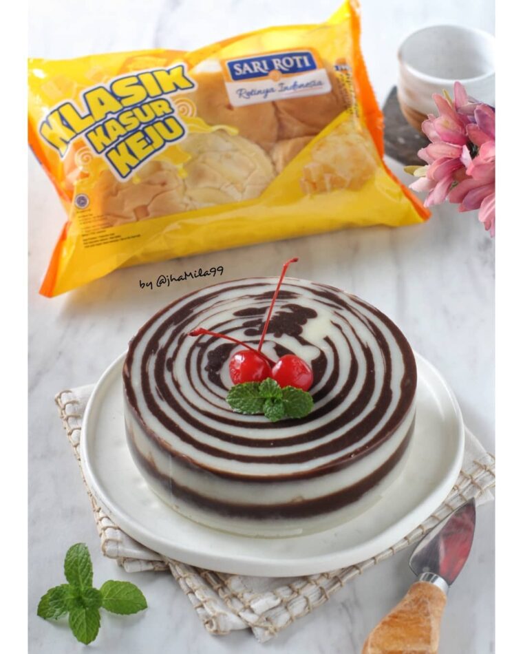 Resep Zebra Puding Bread Dari jhamila99