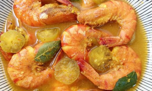Asam Keueng Udang - Masakan dari Belimbing