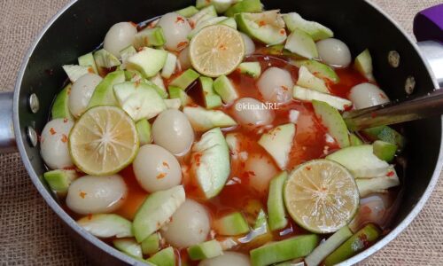 Asinan Mangga Muda Dan Rambutan