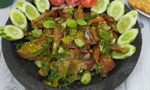 Ayam Goreng Cabe Hijau Pete