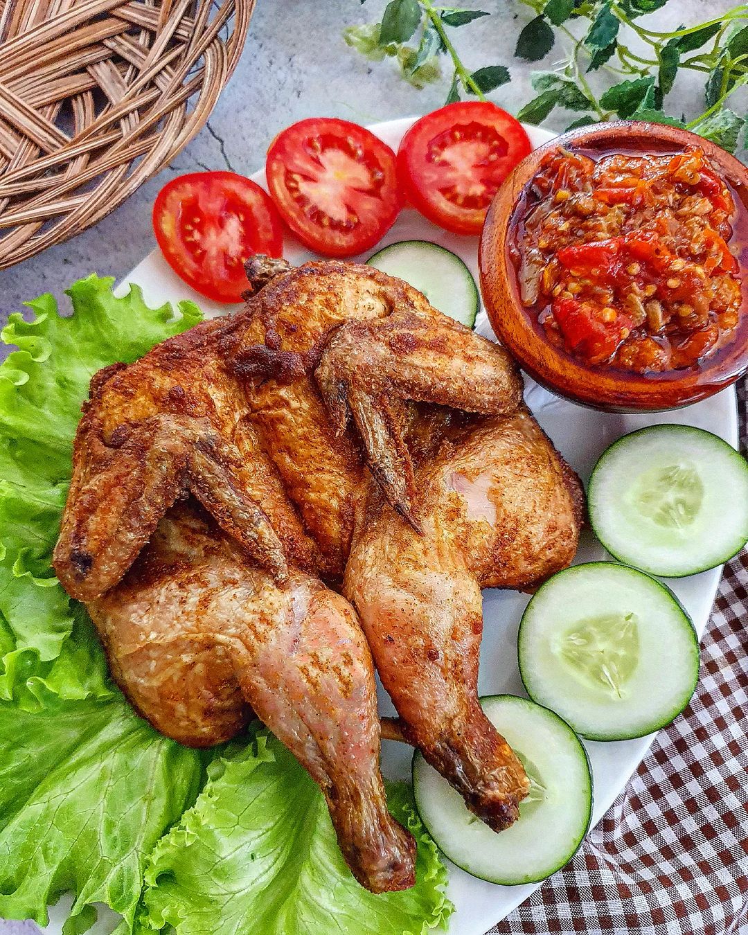 Resep Ayam Goreng Sambal Mercon Dari Yscooking