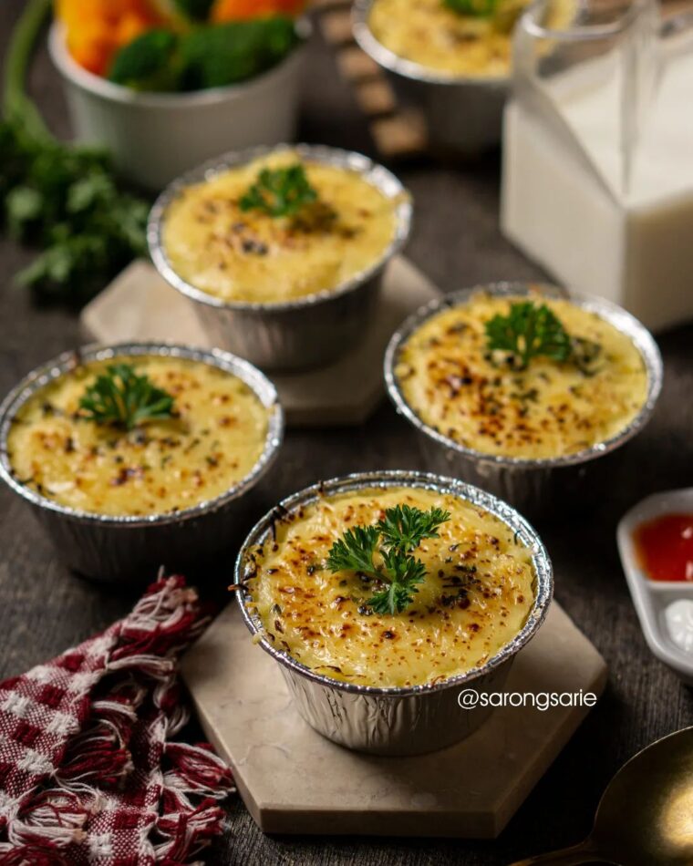 Resep Baked Mashed Potatoes Dari sarongsarie