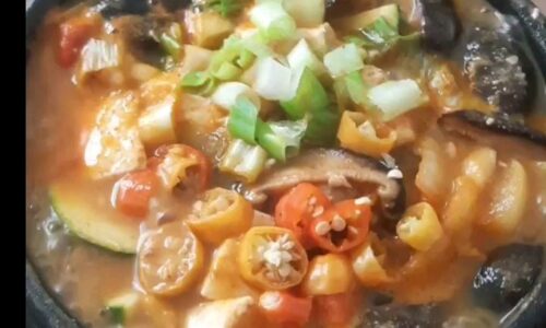 Beef Deonjang Jjigae / Soy Paste Stew - Masakan dari Kedelai