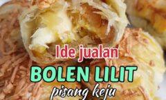 Resep Bolen Lilit Pisang Keju Dari rachveda