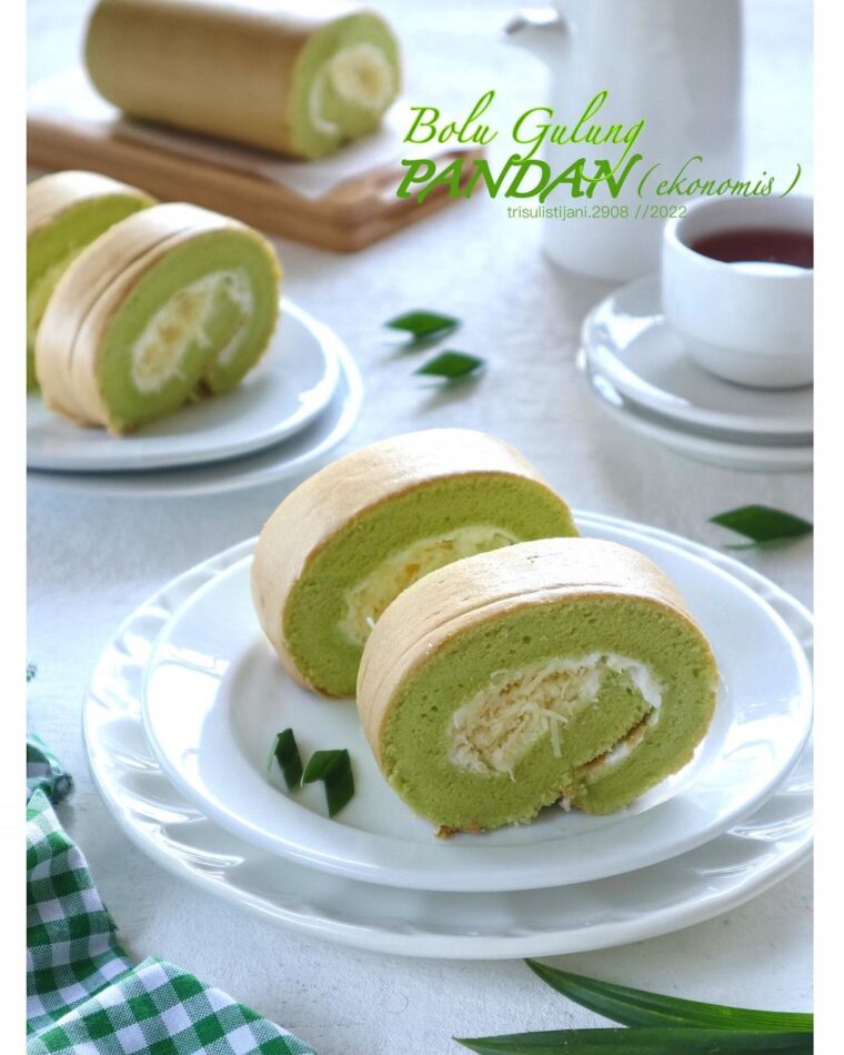 Resep Bolu Gulung Pandan (Ekonomis) Dari trisulistijani.2908