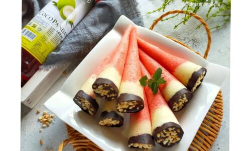 Bolu Kukus Marjan - Kue dari Coklat dan Kacang Tanah