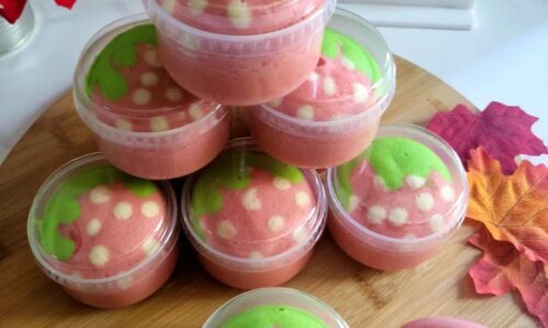 Bolu Kukus Mingkem Strawberry
