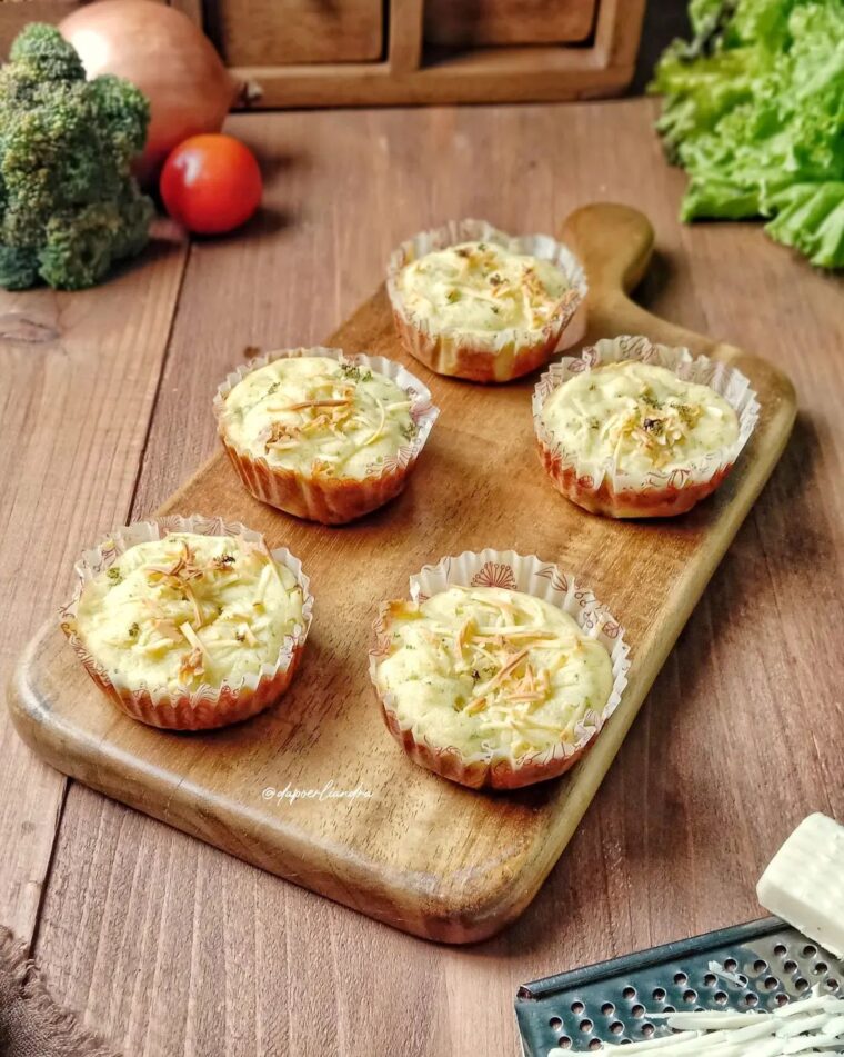 Resep Brokeffin (Brokoli Keju Muffin) Dari dapoerliandra
