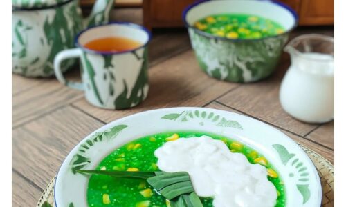 Bubur Jagung Sagu Mutiara (Sa Koo Khao Pod)