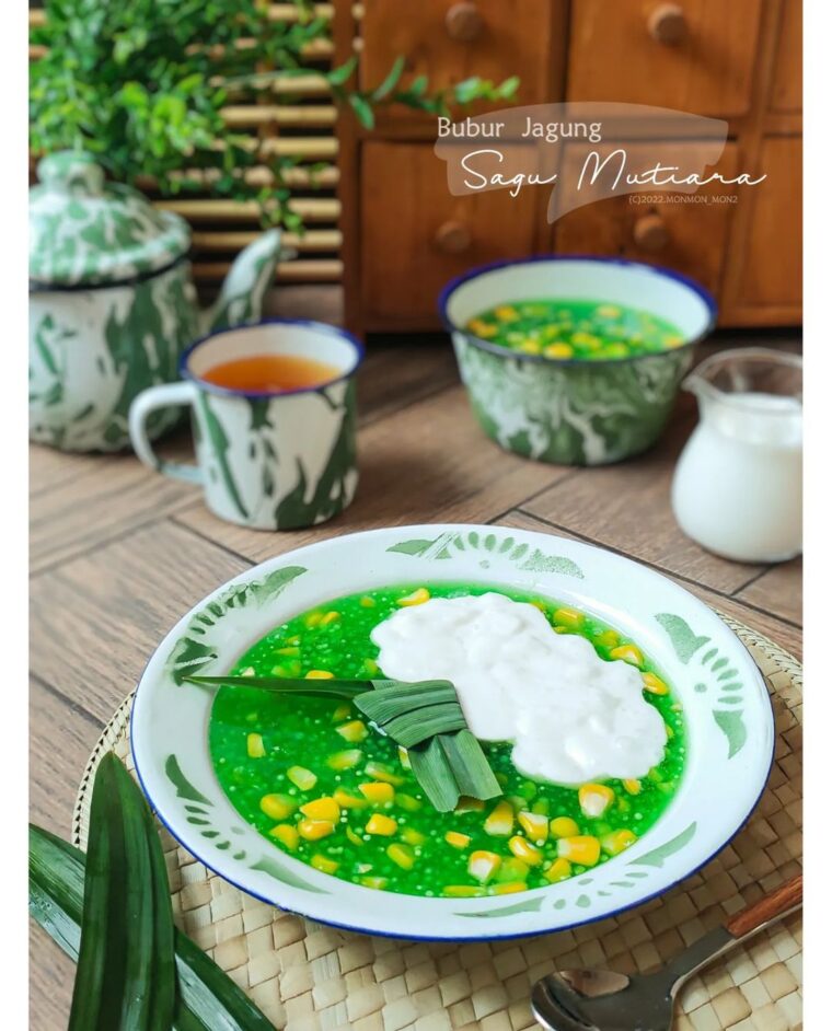 Resep Bubur Jagung Sagu Mutiara (Sa Koo Khao Pod) Dari monmon_mon2