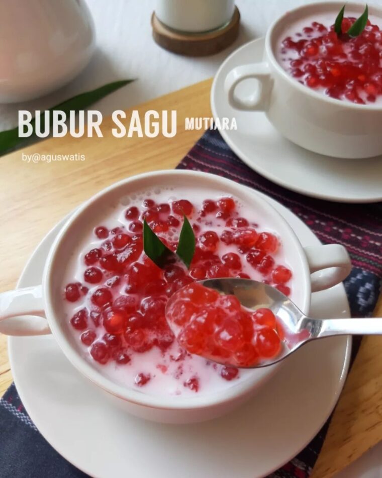 Resep Bubur Mutiara (Super Lembut) Dari aguswatis