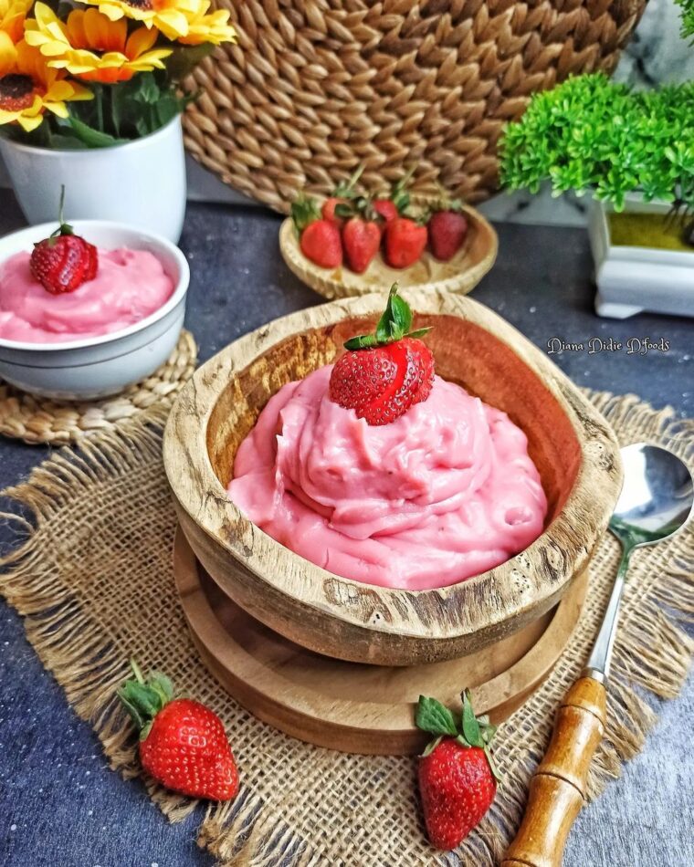 Resep Bubur Pink Masha And The Bear Dari diana_didie_