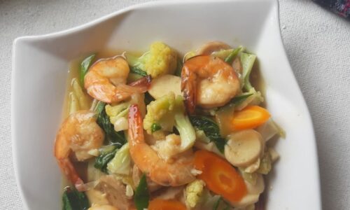 Capcai Seafood - Masakan dari Kol(kubis)