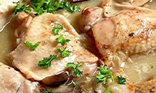 Chicken Fricassee