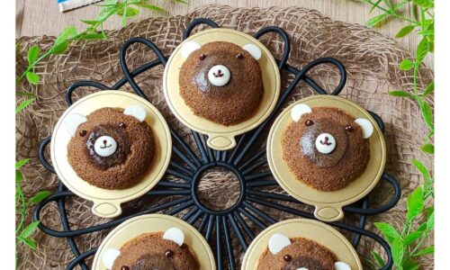 Chiffon Bear Cake Good Day