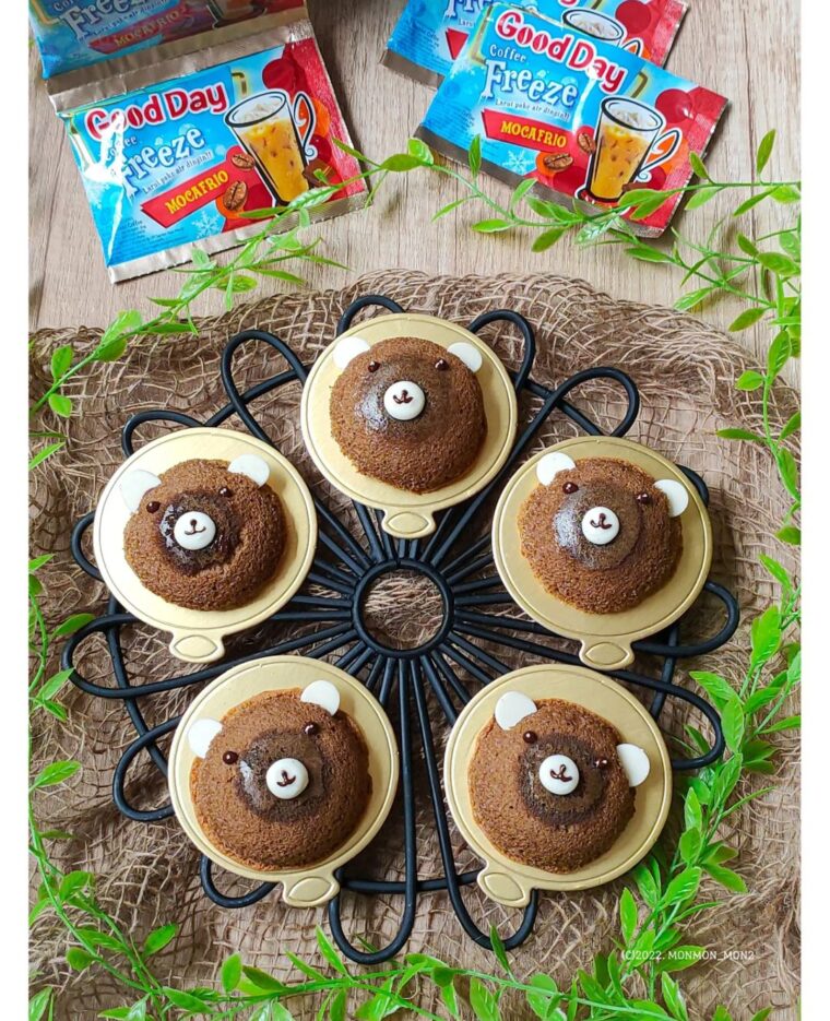 Resep Chiffon Bear Cake Good Day Dari monmon_mon2