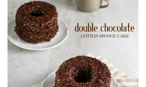 Chocolate Cotton Sponge Cake