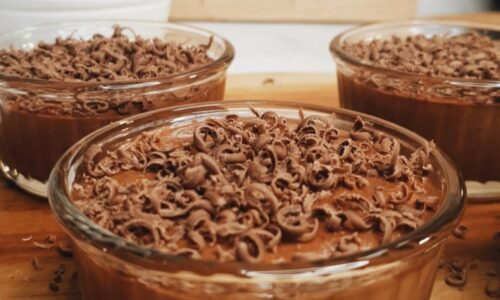Chocolate Mousse (Tanpa Gelatin)