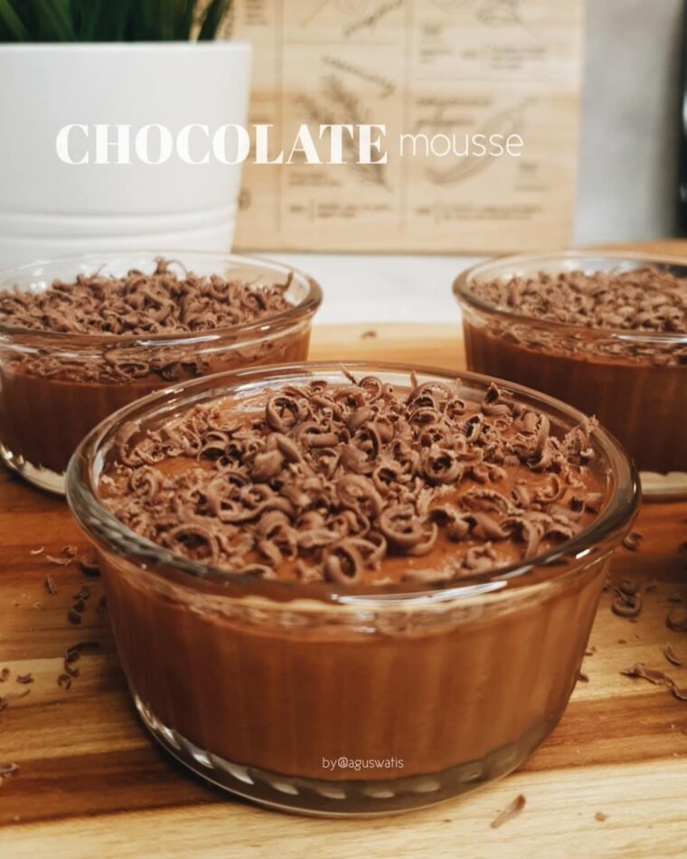 Resep Chocolate Mousse (Tanpa Gelatin) Dari aguswatis