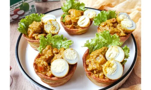 Choux Pastry Rendang Ayam