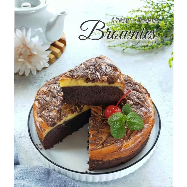 Resep Cream Cheese Brownies Dari christinsetiorini