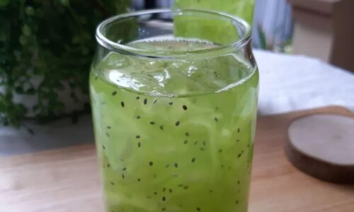 Es Buah Melon Chia Seed