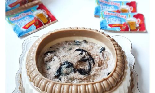 Es Mocafrio Cincau Di Dalam Pudding