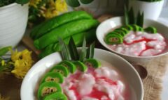 Resep Es Pisang Ijo Dari elvynnofianti