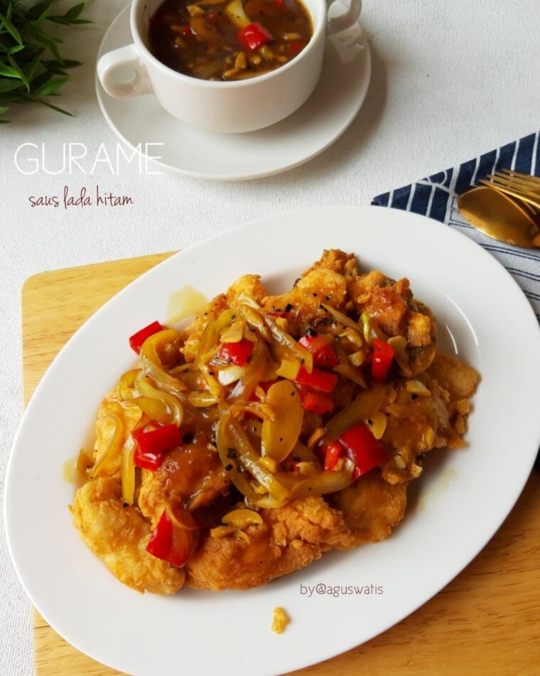 Resep Gurame Tepung Saus Lada Hitam Dari aguswatis